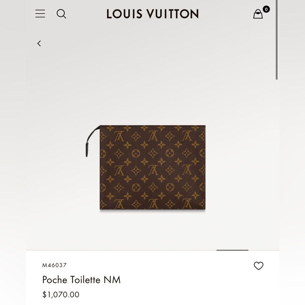 Checkered LV toiletry bag. Hard to come by. #checkered #trendy